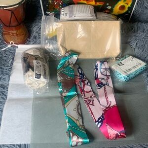 BAG ACCESSORY BUNDLE 2 Dustbags,2 Twillys, Bag Insert, 1Bag charm, 1 Coin purse